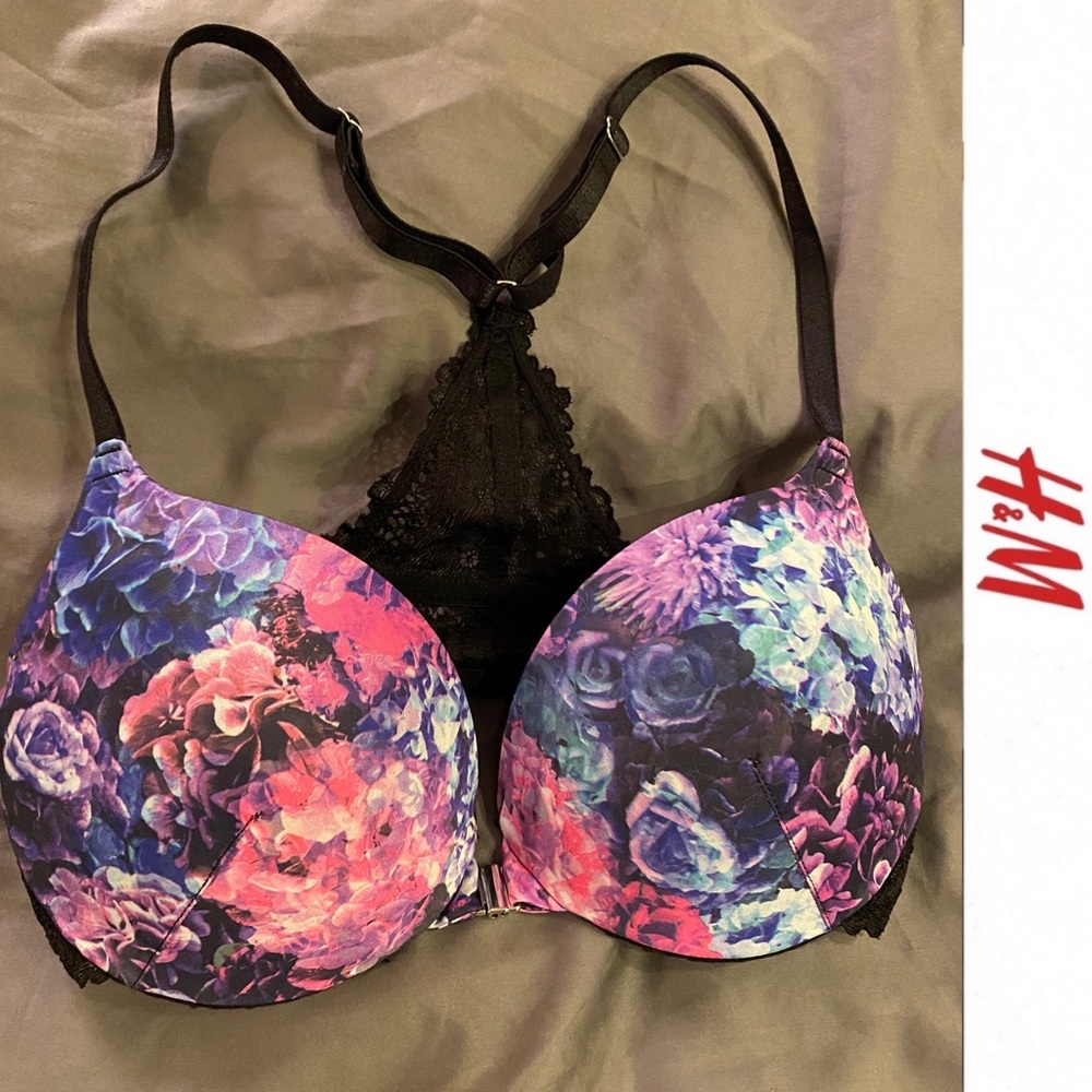Floral/Lace Bra & Panty set NWOT